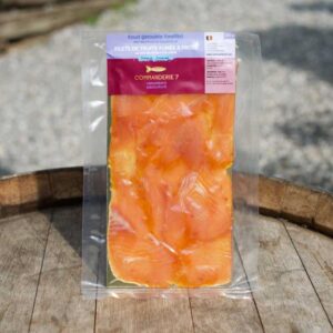 FILET VON KALT GERÄUCHERTER FORELLE